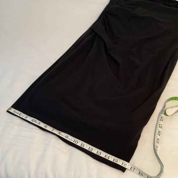 James Perse cowl sleeveless cinched maxi dress 4 black - Picture 12 of 16